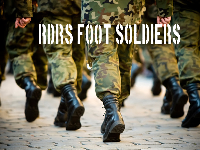 RDRS foot soldiers